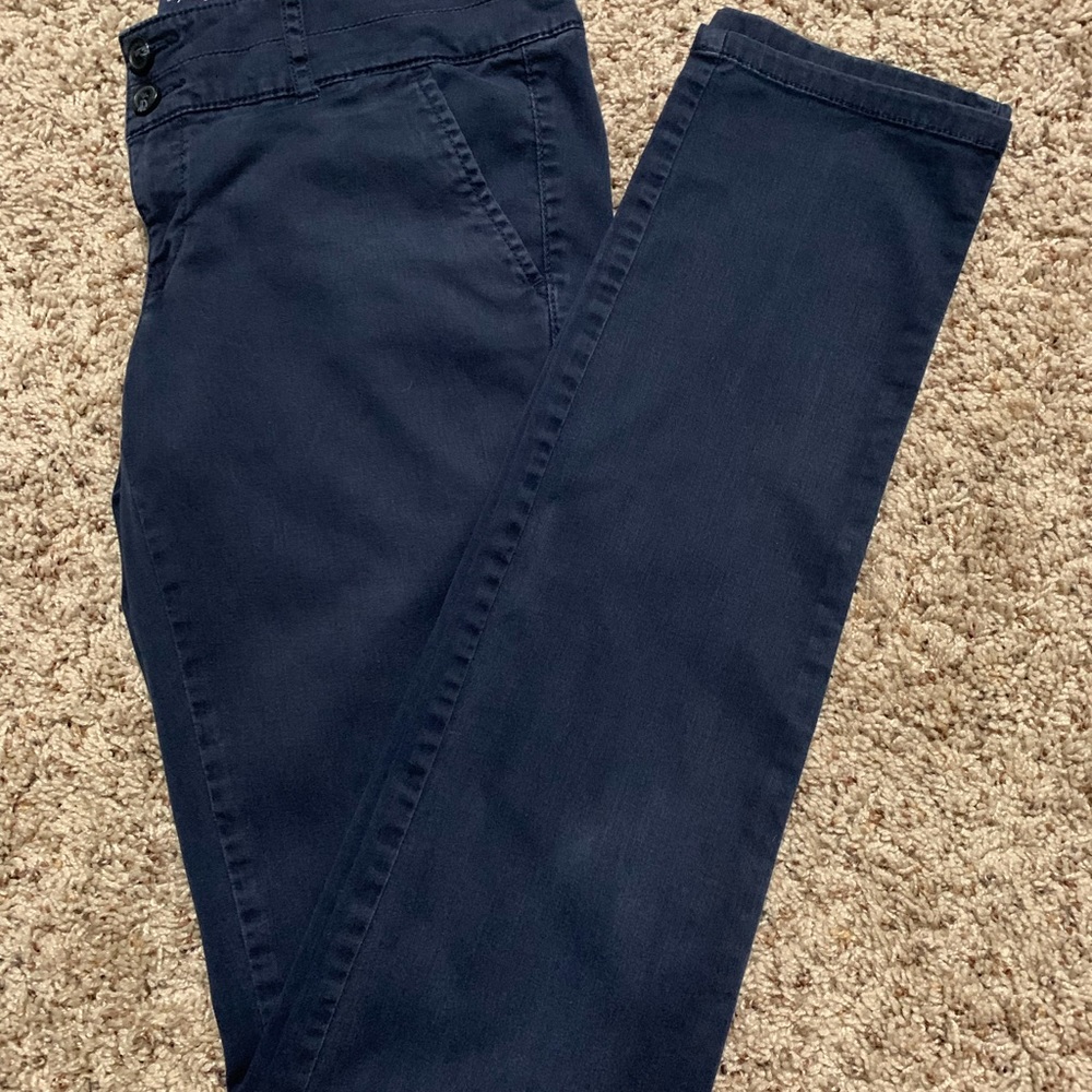 American Eagle blue dress pants. 2 long.